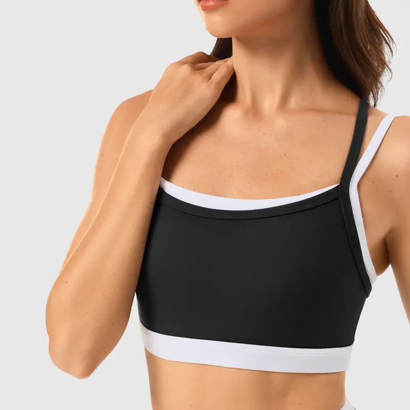 INNO MINT Women's 2-Piece Fitted Workout Set - Soft, Breathable Spandex Outfit with Seamless Yoga Leggings and Padded Sports Bra for High-Performance Gym Wear