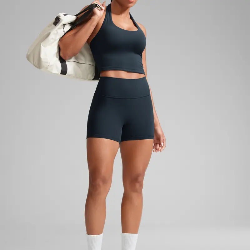 CRZ YOGA Secretsculpt Womens Butterlift High Waist Scrunch Butt Biker Shorts 4/6 Inches - No Front Seam Workout Gym Booty